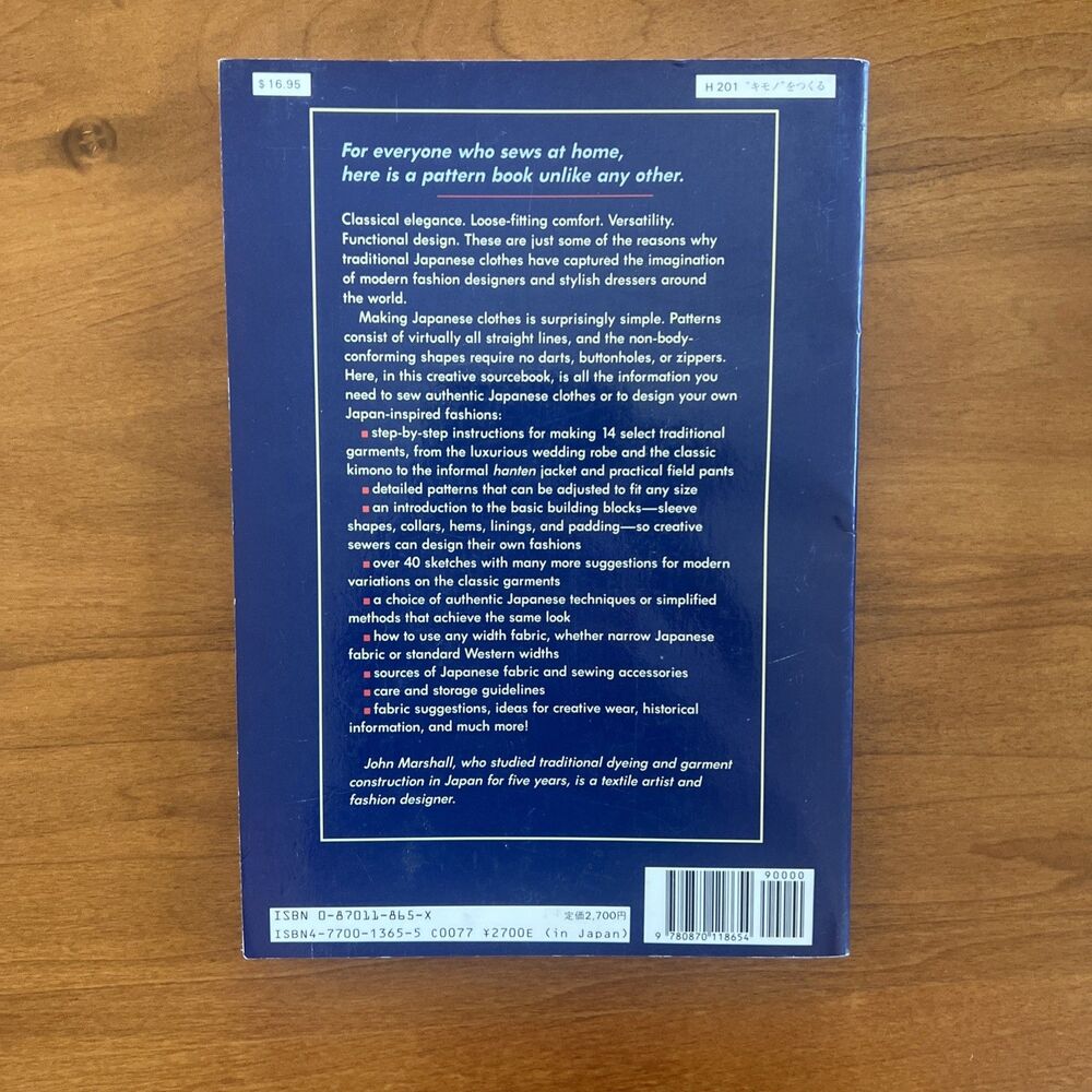 Make Your Own Japanese Clothes : Patterns and Ideas for Modern Wear by John... - Picture 2 of 2